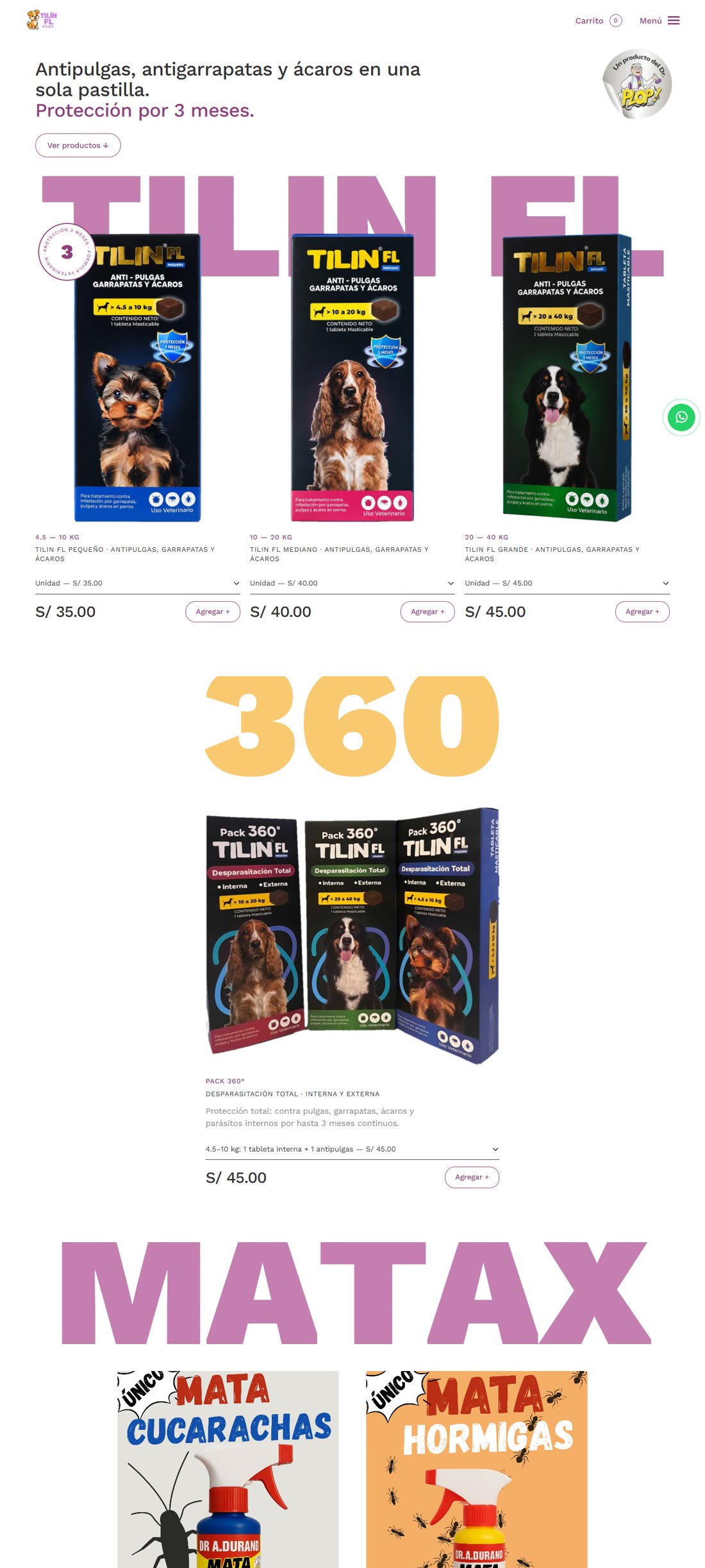 Tienda online de Tilín FL